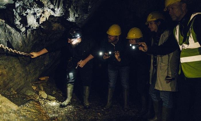 Visiting a Victorian Slate Mine with Corris Mine Explorers in Mid Wales